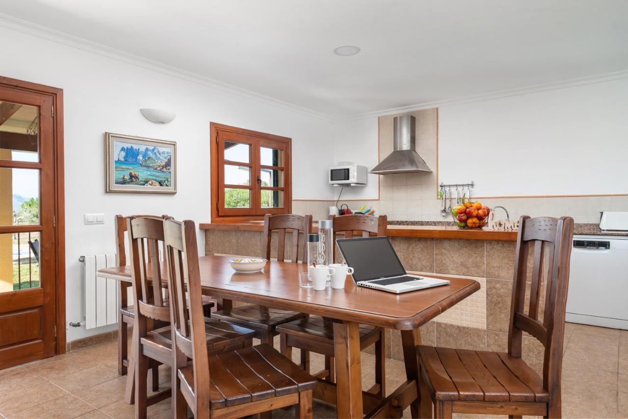 Villa Pou d,Ambroitx, pool&sea views in Alcudia Esterno foto